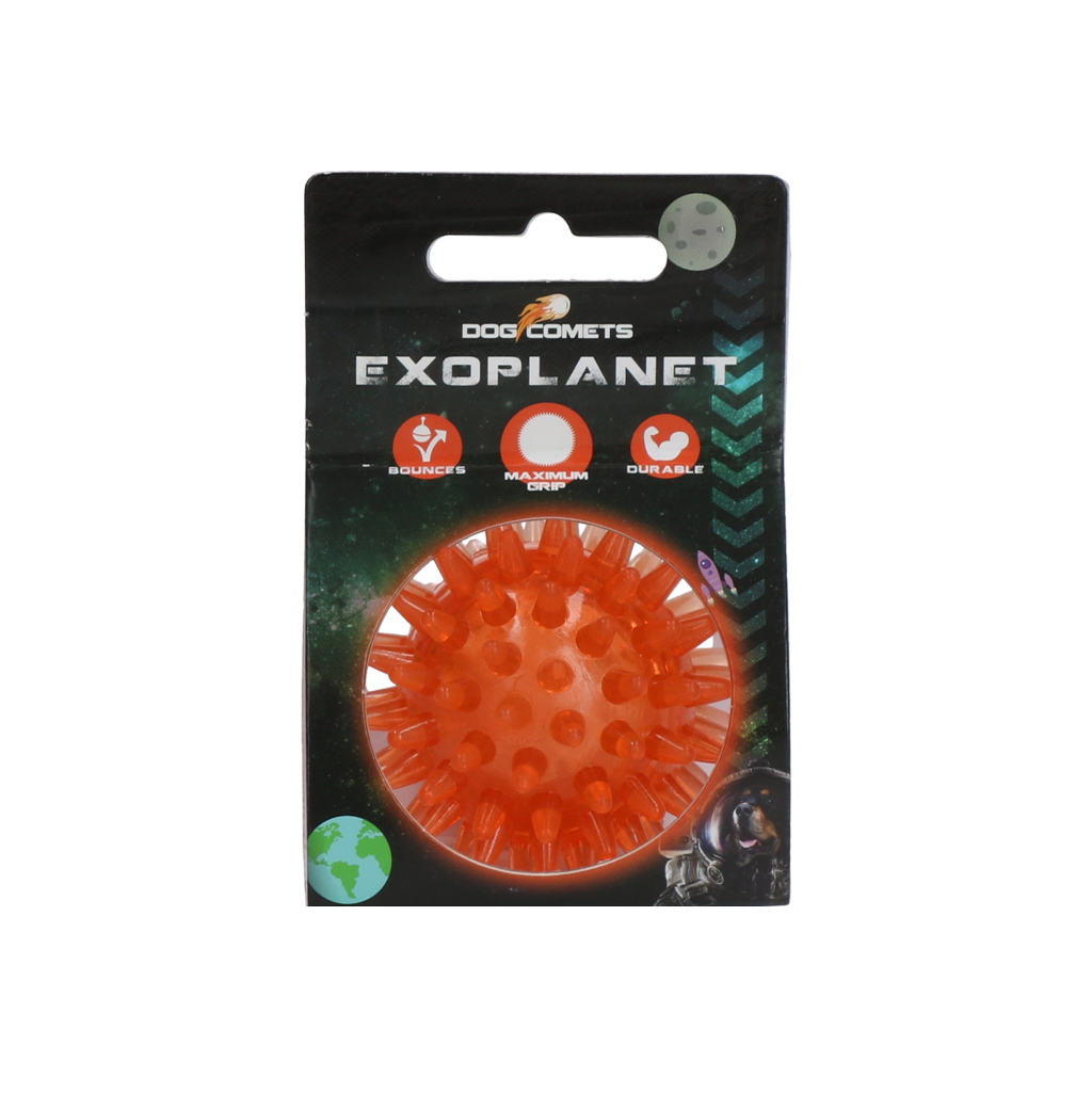 Dog Comets Exoplanet Spiky Ball S Orange