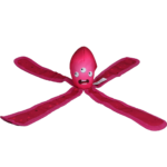 Dog Comets Alien Octo L Pink - Image 2