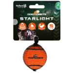 Dog Comets Starlight Tennis Ball S Orange