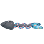 CoolPets Pull Me! Fishy Rope Flamingo - Image 3