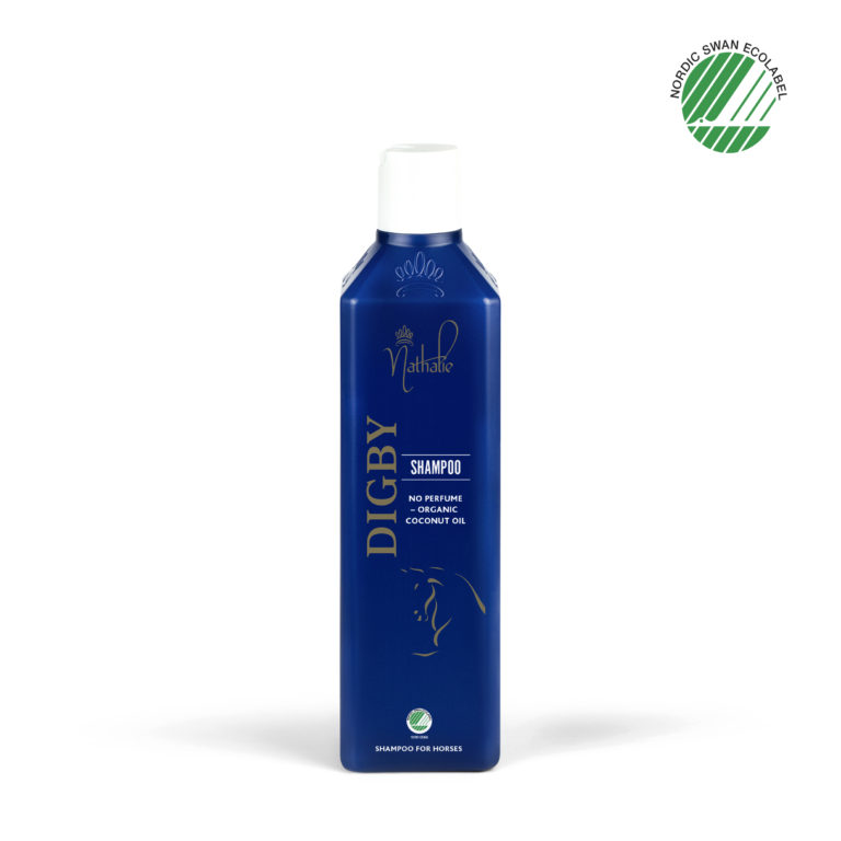Digby-Shampoo_500-ml-med-svane-logo-1-768x768 NATHALIE HORSE CARE Digby Shampoo 500 ml. - Image 1