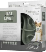 Eat Slow Live Longer Tumble Feeder Grey - Image 6