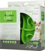Eat Slow Live Longer Tumble Feeder Green - Image 6