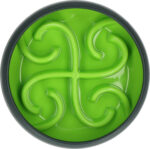 Eat Slow Live Longer Tumble Feeder Green - Image 3