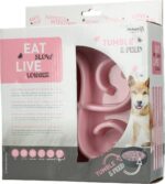 Eat Slow Live Longer Tumble Feeder Pink - Image 6