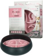 Eat Slow Live Longer Tumble Feeder Pink - Image 4