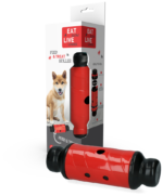 Eat Slow Live Longer Feed & Treat Roller Red L