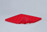 Eat Slow Live Longer Lick Mat Honeycomb Red - Image 4
