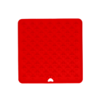 Eat Slow Live Longer Lick Mat Cross Red - Image 2
