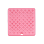 Eat Slow Live Longer Lick Mat Cross Pink - Image 2