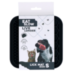 Eat Slow Live Longer Lick Mat Duo S Grey