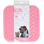 Eat Slow Live Longer Lick Mat Duo L Pink