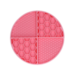 Eat Slow Live Longer Lick Mat Dimensions Circle Pink - Image 3