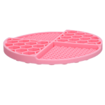 Eat Slow Live Longer Lick Mat Dimensions Circle Pink - Image 2