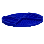 Eat Slow Live Longer Lick Mat Dimensions Circle Blue - Image 3