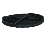 Eat Slow Live Longer Lick Mat Dimensions Circle Grey - Image 3