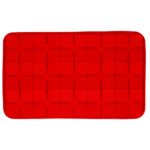 Eat Slow Live Longer Lick Mat Dimensions Flower Red - Image 2