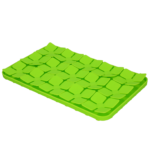 Eat Slow Live Longer Lick Mat Dimensions Flower Green - Image 3