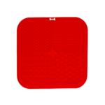 Eat Slow Live Longer Lick Mat Quad Red - Image 2