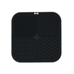 Eat Slow Live Longer Lick Mat Quad Grey - Image 2
