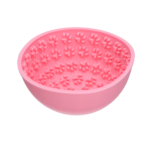 Eat Slow Live Longer Lick Mat Wobble Bowl Pink - Image 3