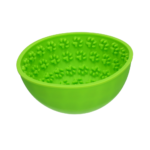 Eat Slow Live Longer Lick Mat Wobble Bowl Green - Image 3