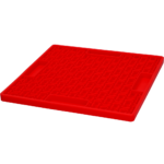 Eat Slow Live Longer Lick Mat Bones Red - Image 3