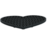 Eat Slow Live Longer Lick Mat Lovely Heart Grey - Image 2