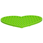 Eat Slow Live Longer Lick Mat Lovely Heart Green - Image 3
