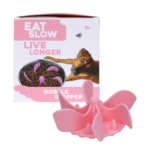 Eat Slow Live Longer Gobble Stopper Pink
