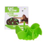 Eat Slow Live Longer Gobble Stopper Green