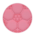 Eat Slow Live Longer Lick Mat Soccer Ball Pink - Image 2