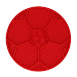 Eat Slow Live Longer Lick Mat Soccer Ball Red - Image 2