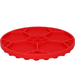 Eat Slow Live Longer Lick Mat Soccer Ball Red - Image 3