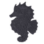 Eat Slow Live Longer Lick Mat Seahorse Grey - Image 2