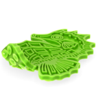 Eat Slow Live Longer Lick Mat Seahorse Green - Image 3