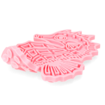 Eat Slow Live Longer Lick Mat Seahorse Pink - Image 3