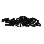 Excellent Horse Rubber Bands Silicone Black - Image 2