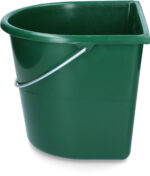 Bucket with flat side 15 l Green - Image 3