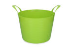 Bucket V-Trug Flexi Blue 14 l Lime green