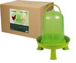 Gaun Poultry Drinker with Legs Green Lemon 8 l