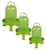 Gaun Poultry Drinker with Legs Green Lemon 8 l - Image 5