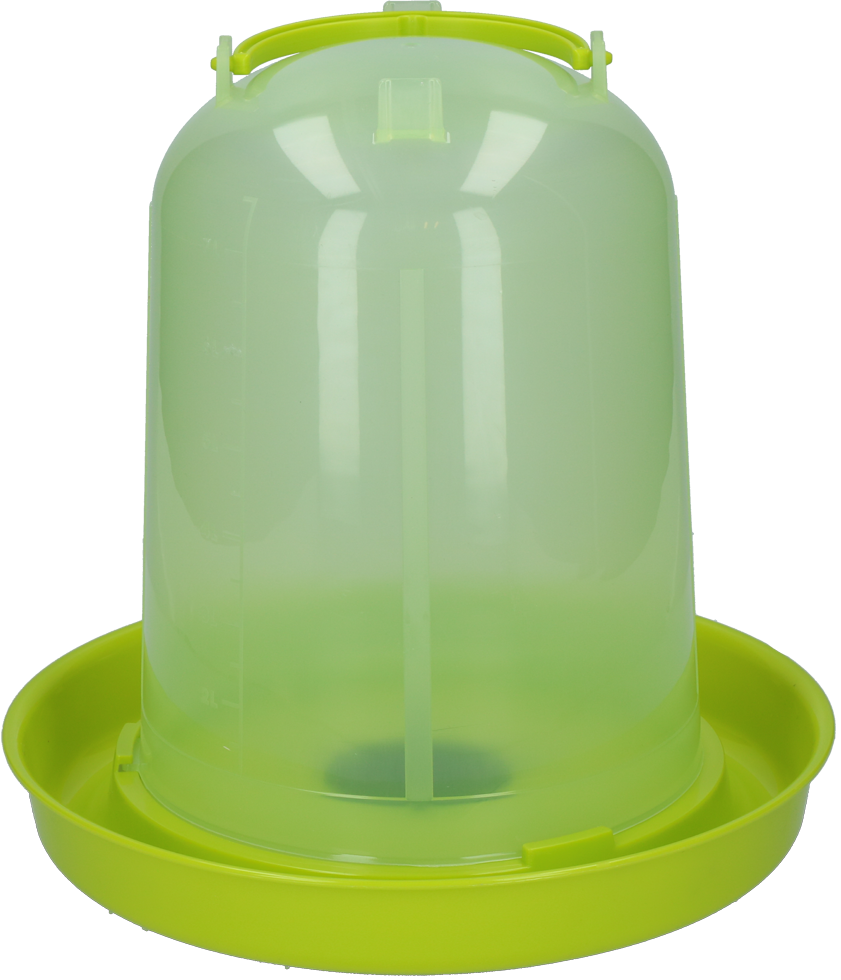 Gaun Poultry Drinker with Plug Green Lemon 8 l