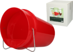 Gaun Poultry Plastic Drinking Bucket 6 l Red