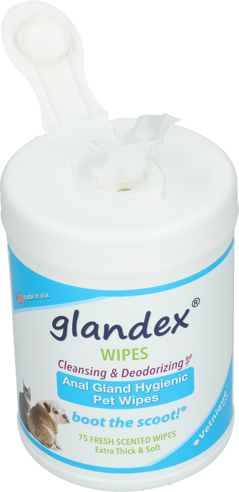Glandex Wipes 75 pcs.