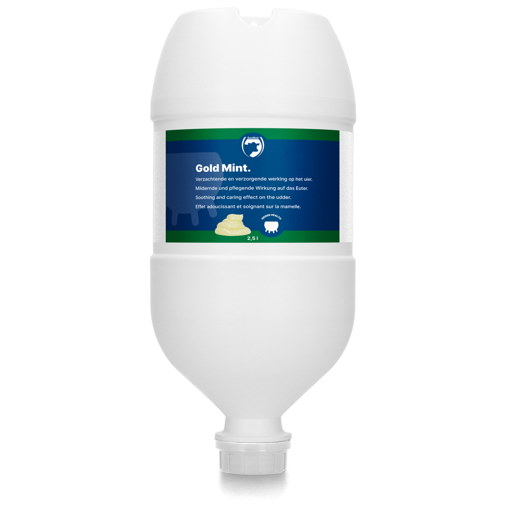 Excellent Gold Mint Hanging Tube 2,5 l