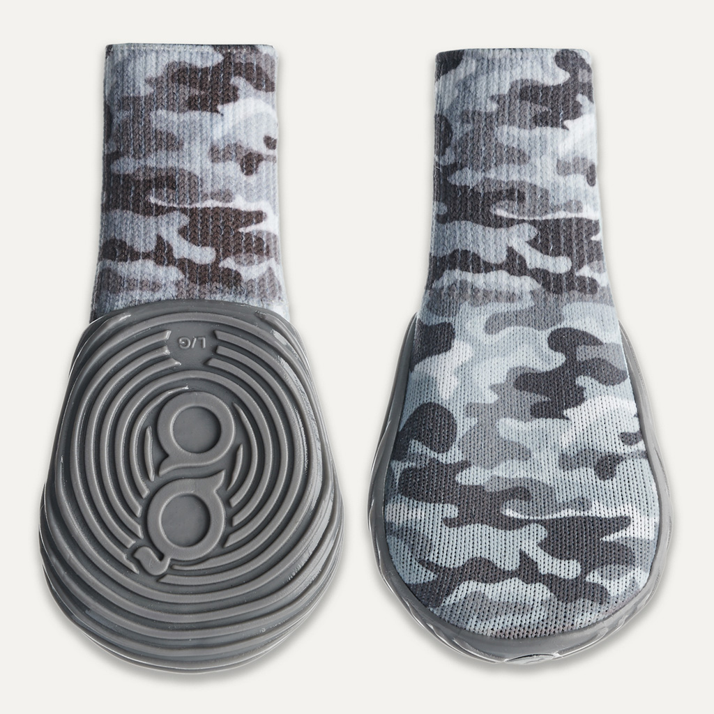 Goo-eez Dog Boots Ultras 2 Per Pack XXS Camo/Grey