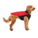 Goo-eez Mock Neck Signature Wrap Jacket XL Red/Black