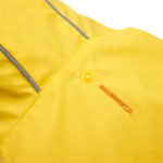 Goo-eez Reflective Hooded Raincoat M Yellow/Grey - Image 5