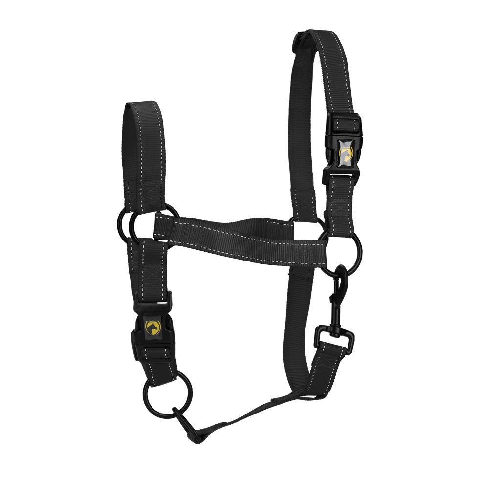 Excellent Premium Halter Black M